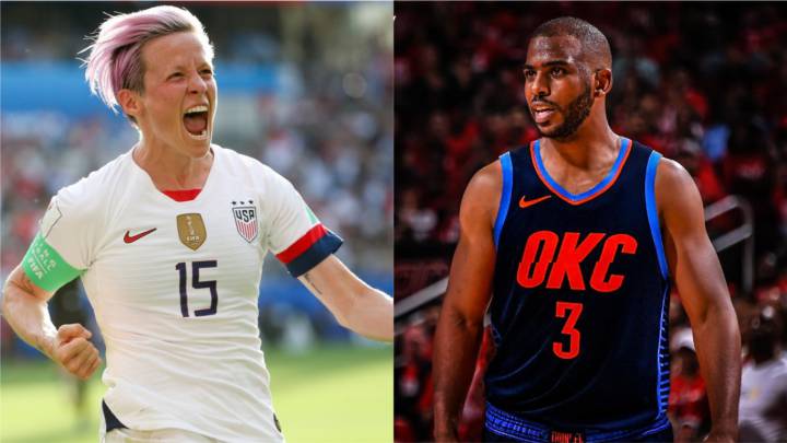 Megan Rapinoe y Chris Paul invitan a USA a votar en el 2020
