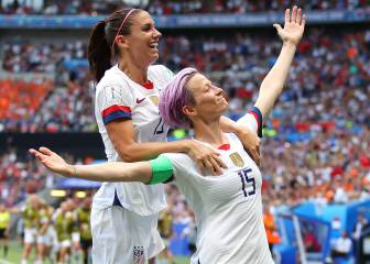 Rapinoe se vuelve a pronunciar sobre igualdad salarial