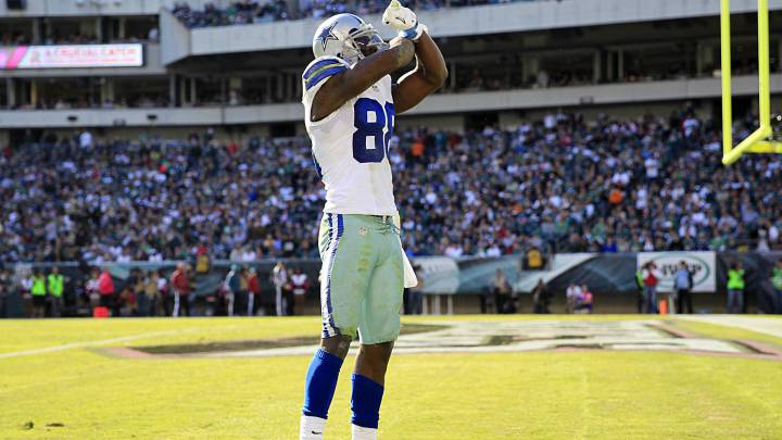 Dez Bryant celebrando con la X