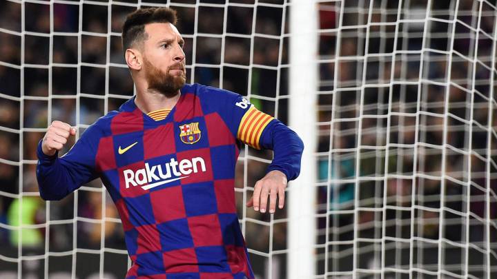 Con hat-trick de Lio Messi, el Barça golea y es líder de LaLiga