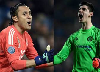 Courtois, a punto de romper récord de Keylor en el Madrid