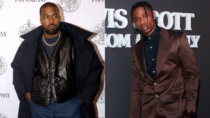 Kanye West hace una aparición sorpresa a lado de Travis Scott