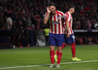 Koke mete el tercero y definitivo para el Atlético