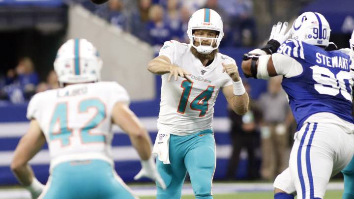 Ryan Fitzpatrick con los Dolphins