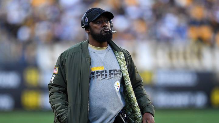 Mike Tomlin en el Heinz Field