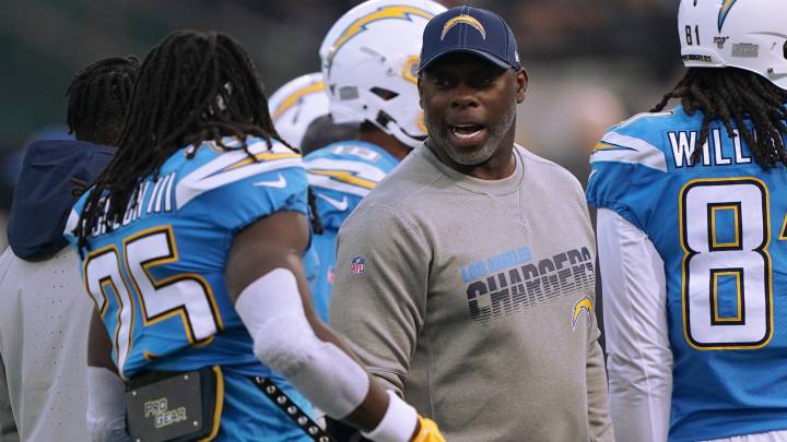Anthony Lynn y Melvin Gordon