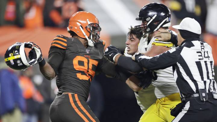 Pelea entre Myles Garrett y Mason Rudolph