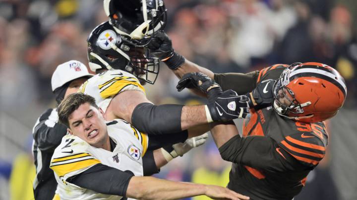 Pelea entre Myles Garrett y Mason Rudolph