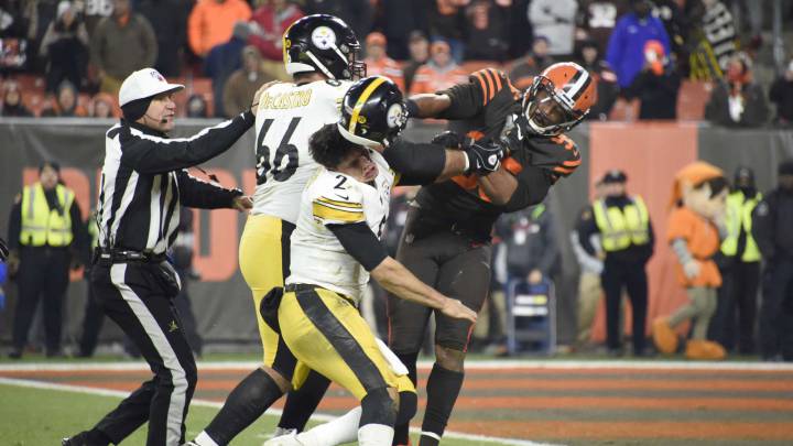 Pelea entre Myles Garrett y Mason Rudolph