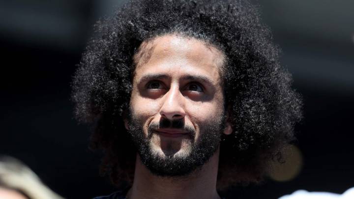 Colin Kaepernick en evento