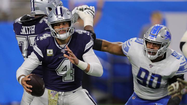 Cowboys aprovechan ausencia de Stafford y ganan en Detroit