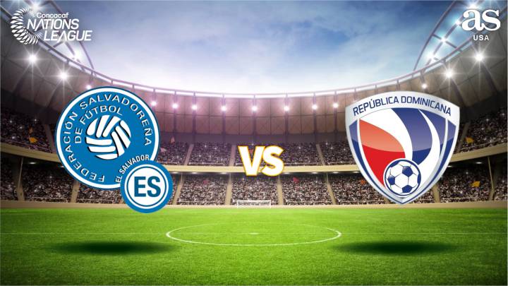 El Salvador vs Dominicana en vivo y directo: Liga de Naciones