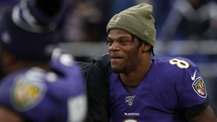 Lamar Jackson contra Texans