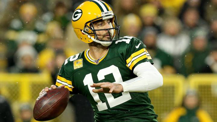 Aaron Rodgers en Lambeau Field