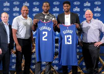 Clippers completos: Leonard y George iniciarán contra Boston