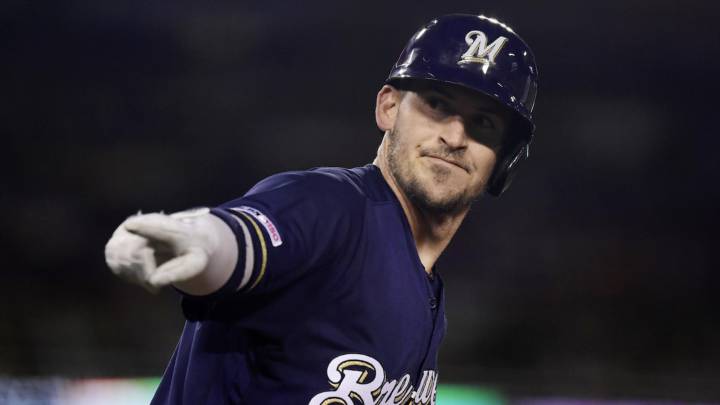 Yasmani Grandal con Milwaukee