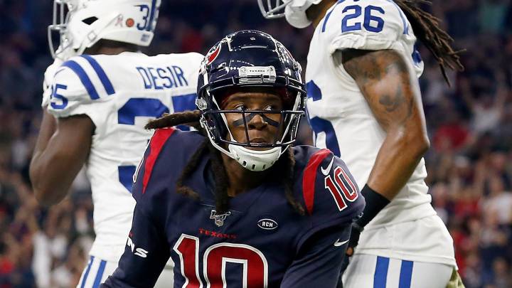 DeAndre Hopkins con Texans
