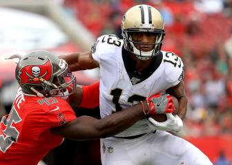 Michael Thomas también alza la mano para el MVP