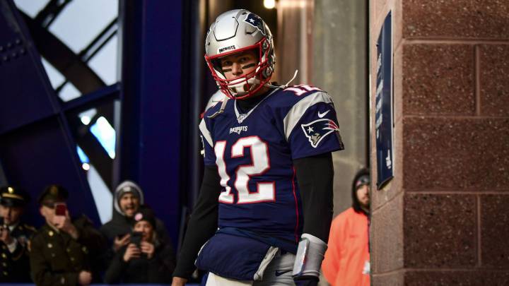 Tom Brady en el Gillette Stadium