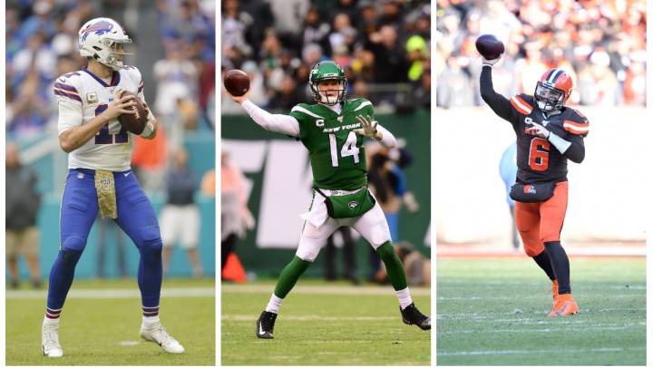 Josh Allen, Sam Darnold y Baker Mayfield brillan en la Semana 12, 2019