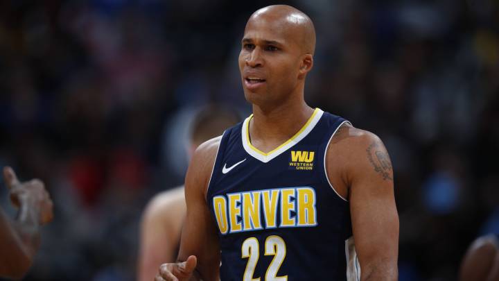 Jefferson en su último año con Nuggets