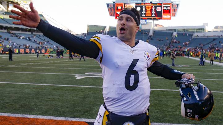 Devlin Hodges con Steelers