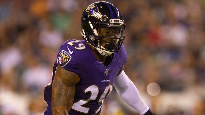 Earl Thomas en 2019 con Baltimore Ravens