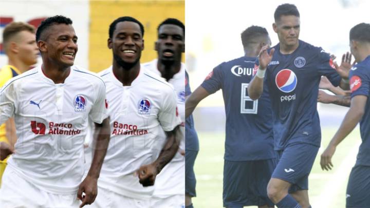 Posibles alineaciones de Olimpia y Motagua en Pentagonal