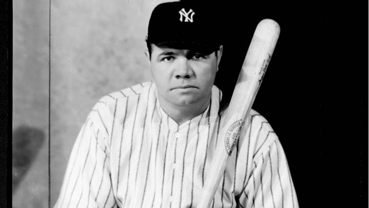 Babe Ruth en partido de los Yankees