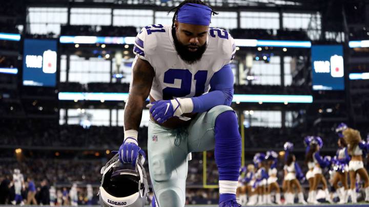 Ezekiel Elliott en Thanksgiving