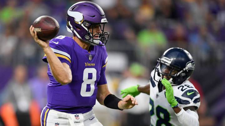 Kirk Cousins contra Seahawks