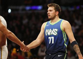 Doncic, vitoreado con cánticos de 'MVP' en Los Angeles