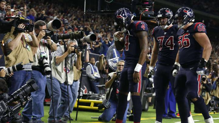Deshaun Watson con los Texans