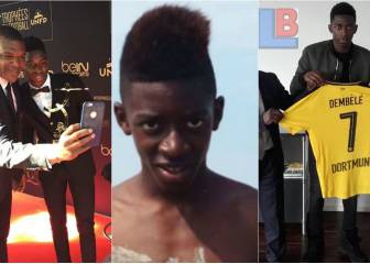 10 fotos inéditas de Ousmane Dembélé, jugador del Barça