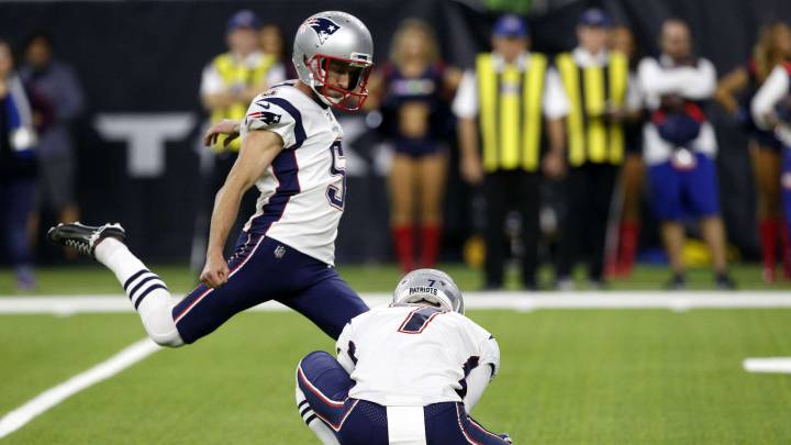 Kai Forbath con Patriots