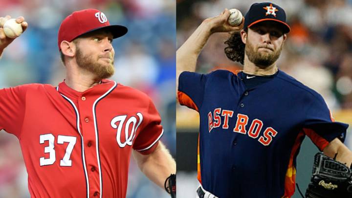 Stephen Strasburg y Gerrit Cole