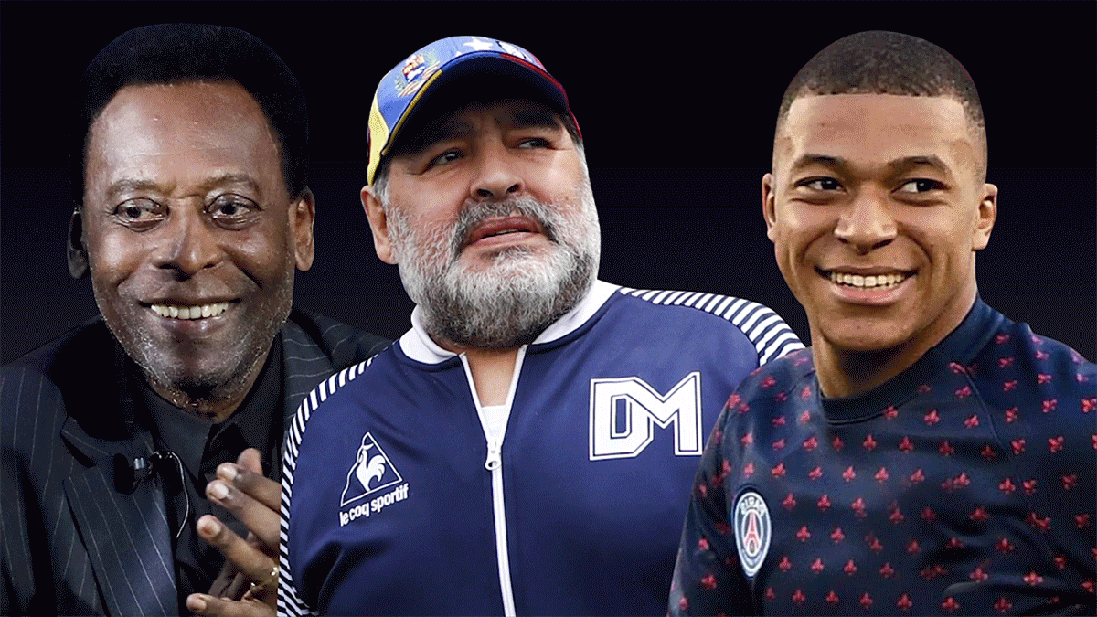 Grandes futbolistas que debutaron con 16 años o menos