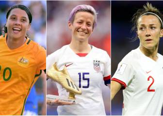 Megan Rapinoe no fue la mejor del 2019 para The Guardian