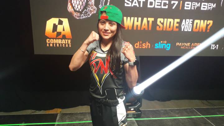 La luchadora mexicana se encuentra enfocada en busca del campeonato ante Desiree Yanez de USA; la pelea se llevará a cabo este 7 de diciembre.