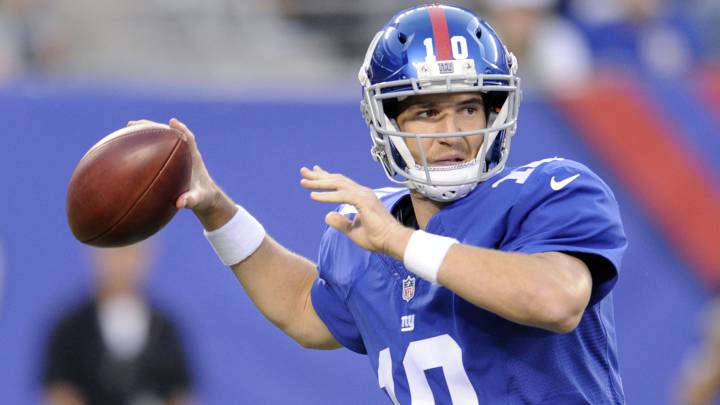 Eli Manning iniciará para Giants