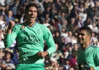 Varane hace saltar al Bernabéu al anotar el primero de la tarde