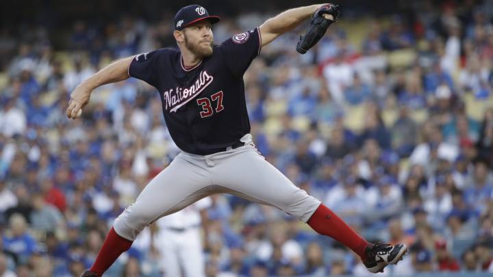 Strasburg con Nationals