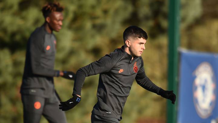 Christian Pulisic es un indiscutible en XI inicial de Frank Lampard