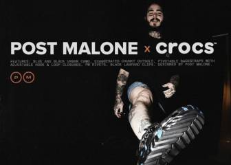 Post Malone une fuerzas con Crocs y lanzan edición limitada