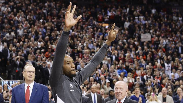 Kawhi Leonard recordó buenos momentos con Toronto Raptors