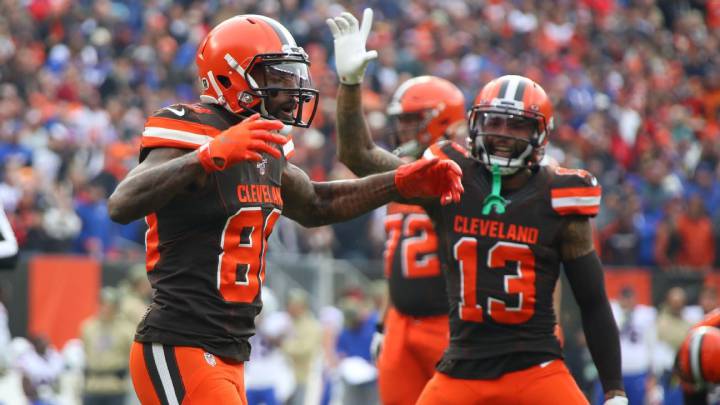 Jarvis Landry y Odell Beckham Jr