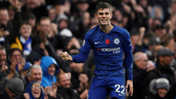 Christian Pulisic pieza clave en el éxito del Chelsea esta temporada