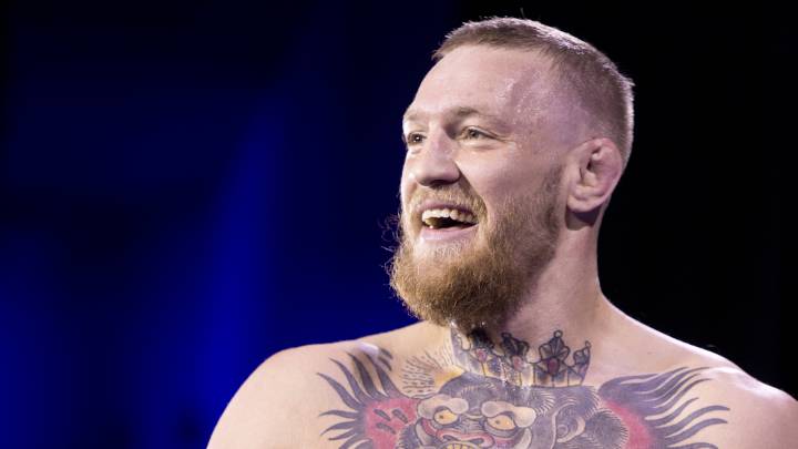 Conor McGregor en pelea de UFC