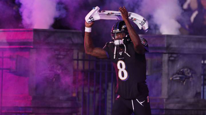 Lamar Jackson contra Jets