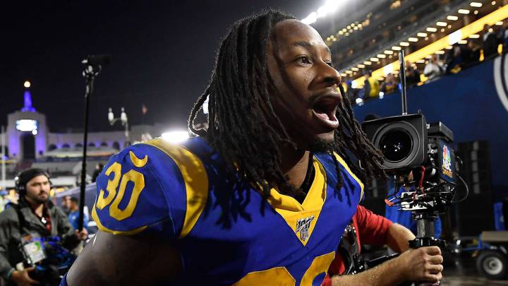 Toddy Gurley con Rams